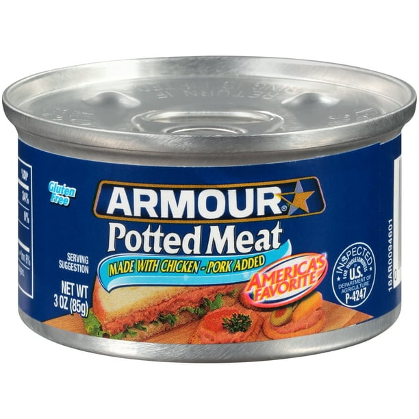 Amour Potted Meat, 3 oz Can - Walmart.com