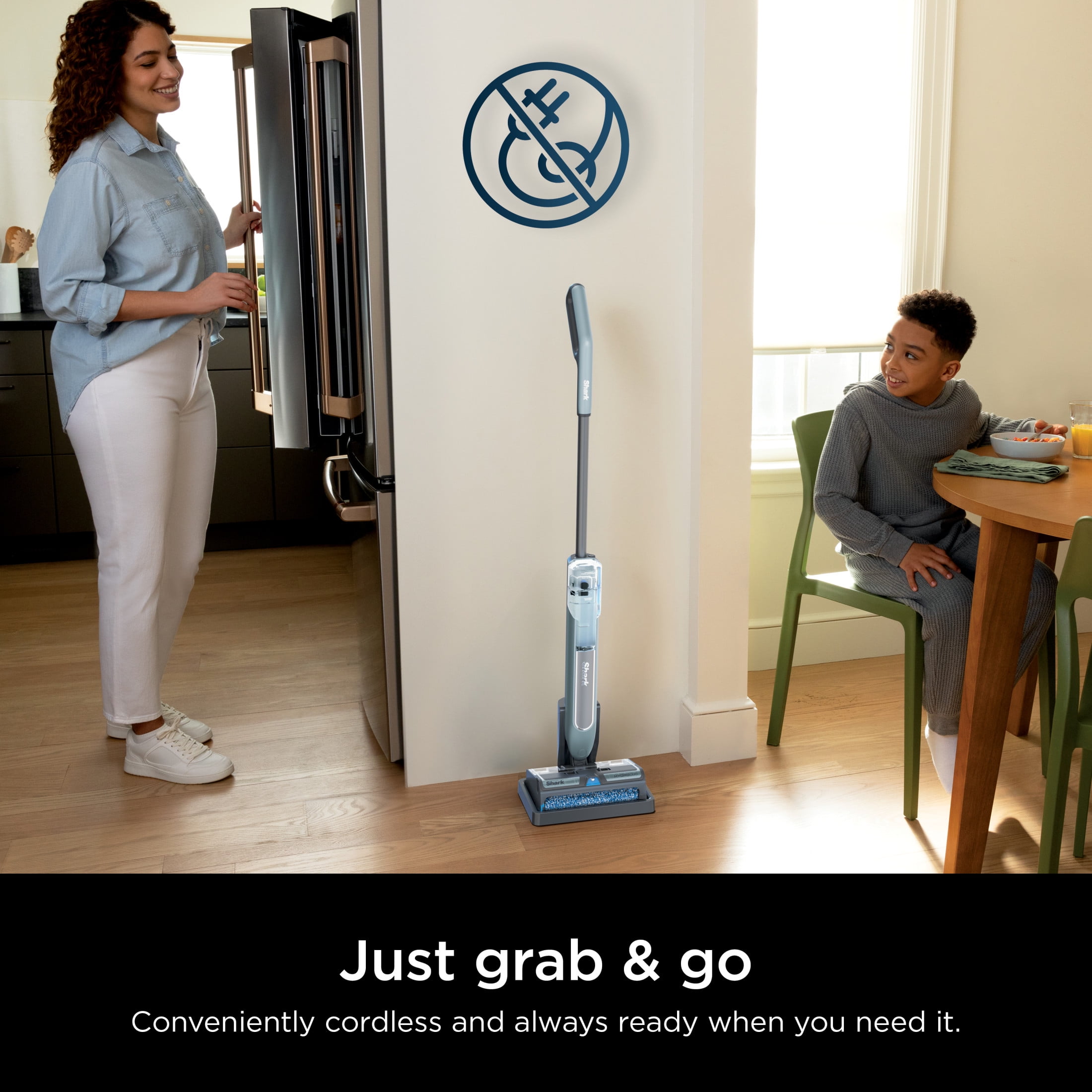 Shark HydroDuo Cordless Hard Floor Cleaning System with Dirt-Reveal Technology for Wet & Dry Pickup, WW200