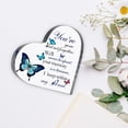 thumbnail image 4 of Memorial Gifts for Loss of Loved One, Loss of Father Mother Sympathy Gifts, Bereavement Condolences Grief Gifts, Funeral Remembrance Grief Decor Sign, Butterfly, 4 of 6