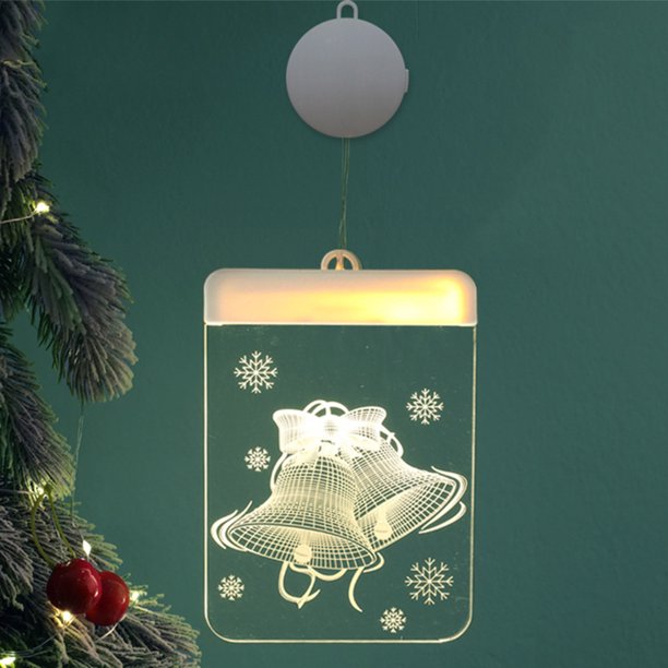 Decoración de fondo LED luces adorno de árbol de Navidad para fiesta interior al aire libre Hugtrwg Para estrenar