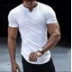thumbnail image 3 of Playera Camiseta Manga Corta Cuello V Hombre Fugitive Trend, 3 of 6