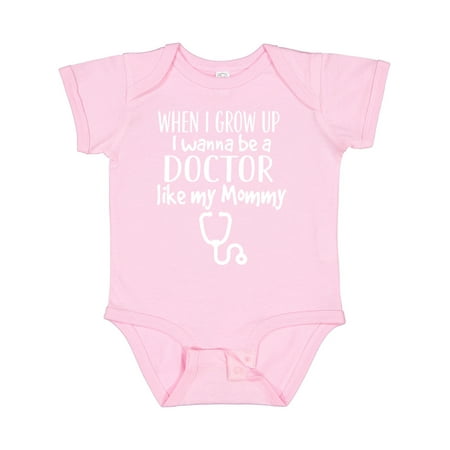 

Inktastic Future Doctor Like Mommy Gift Baby Girl Bodysuit