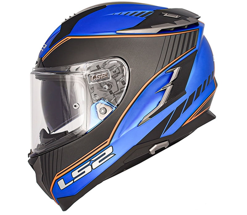 LS2 Challenger GT Boss Matte Blue Helmet size XSmall
