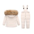 thumbnail image 3 of Hzgobj Baby Boy's Girl's Down Warm Jacket Coat Jumpsuit Rompers Suit Winter Windproof Ski Suit for Child's 1-6 Years, 3 of 3