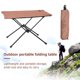 thumbnail image 2 of Escalada Shinetrip BBQ Picnic Senderismo Mesa Plegable Camping Muebles Escritorio (Arena) Tmvgtek Para Estrenar, 2 of 9