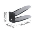 thumbnail image 2 of SPOORYYO Plain Color Double Layer Shoe Bracket Household Shoe Storage Rack for Efficient and Organized Shoe Storage in Any Room, 2 of 2