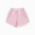 thumbnail image 5 of Baby Girl Clothes 2 Piece Outfits Crop Tops and Shorts Set Soft Cotton Clothing Sets Sports Tracksuit, 5 of 6