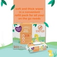 thumbnail image 5 of Parent's Choice Shea Butter Baby Wipes, 900 Count (Select for More Options), 5 of 14
