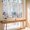 Sky Blue, variant on Coastal Thanksgiving Bathroom Window Curtain, Fall Pumpkins Weep Leaves Ocean Light Filtering Coffee Kitchen Curtains, Bedroom Living Room Curtains 2 Panel 84"x45"