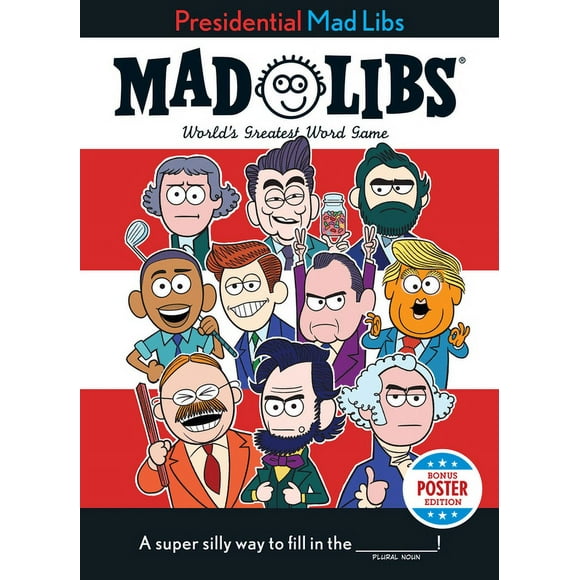 Mad Libs: Presidential Mad Libs: Potus Poster Edition (Paperback)
