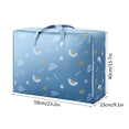 thumbnail image 3 of Boovnll Travel Bag, 60L Large Capacity Storage Bags with Reinforced Handles & Zipper Duffle Bag for Travel Comforters, Blankets, Clothes Organizer, Storage and Organization, 3 of 7