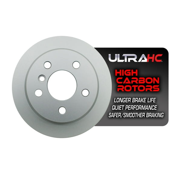 UltraHC Coated High Carbon Brake Rotor, Rear UR005833, Mini Cooper 2021-2014