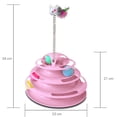 thumbnail image 4 of Kitten Juguete Interactivo De Gato Torre 4 Niveles Con Ratón Color Rosa, 4 of 6