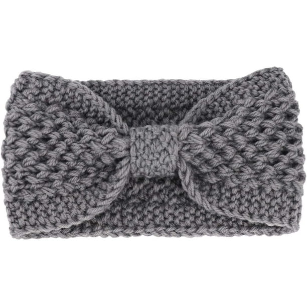 Femmes Tricoté Crochet Hiver Plus Chaud Bandeau Bandeau Cheveux Bandeaux R