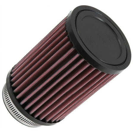 K&N Universal Clamp-On Air Filter: High Performance, Premium, Washable, Replacement Engine Filter: Flange Diameter: 2.5 In, Filter Height: 5 In, Flange Length: 0.625 In, Shape: Round, RD-0710