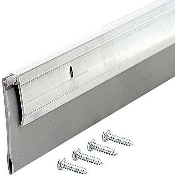 M-D 05389 36" Heavy Duty Aluminum & Vinyl Door Sweep
