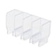 thumbnail image 5 of Organizador de almacenamiento para pasta de dientes, gran capacidad, caja para clasificar cosméticos faciales Claro, 5 of 8