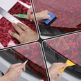 thumbnail image 2 of Vinil Automotriz Fibra De Carbono Impermeable 30x150cm Carbono Rojo, 2 of 3