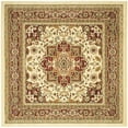 thumbnail image 6 of SAFAVIEH Lyndhurst Miranda Traditional Bordered Runner Rug, Ivory/Red, 2'3" x 20', 6 of 9