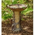 thumbnail image 5 of Darzheoy Resin Bird Bath Feeder Standing, Bird Bath Bowl Tray for Outdoors Inside, Animal Hummingbird Feeders Statue Decor for Garden Lawn Patio Yard Horticultural Decorations, 5 of 5
