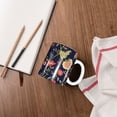 thumbnail image 4 of Yiaed Flower Print Ceramics Coffee,Large Handle Design,Extra Large Tea and Coffee Cup for Office and Home Mugs, 4 of 6