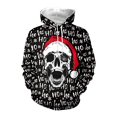 thumbnail image 1 of Sudaderas con capucha de Navidad de lana para pareja, sudadera cálida de gran tamaño, jersey con capucha, traje de Cosplay de fiesta, chándal con bolsillo, ropa de otoño, 1 of 4
