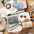 thumbnail image 3 of Bolsa de cosméticos Photect Corduroy Smile Face Preppy, 3 unidades, 3 of 6