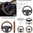 thumbnail image 4 of Uorisanigo Skeleton Guitar 10 Pack Car Seat Covers with Auto Seat Belt Cover and Steering Wheel Cover Auto Water Cup Pad Chapstick Holder Soft Cars Interior Accessories Universal Fit Car SUV, 4 of 7
