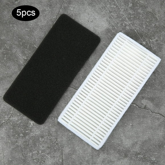 Filter Replacement Vacuum Cleaner Filter Vacuum Cleaner Parts 5pcs Filter Replacement Parts Fit For Deebot N79 N79S Robotic Vacuum Cleaner Accessories