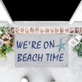 thumbnail image 2 of Alfombra Qabliqo We're on Beach Time, 43 x 76 cm, interior y exterior, 2 of 5