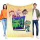thumbnail image 1 of Super Why! anti-pilling, suave, ligera, esponjosa y acogedora de lujo para hogar y cocina – Perfecta para niños y adultos, 100 x 150 cm, 1 of 6
