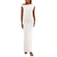 thumbnail image 1 of Vestido largo PRETTYGARDEN para mujer 2025, blanco, talla XL, 1 of 9