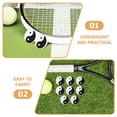 thumbnail image 2 of DRAFIDEEP 8Pcs Silicone Tennis Racket Dampeners for Enhanced Comfort and Control, 2 of 8