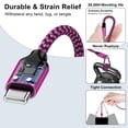 thumbnail image 5 of USB Charging Block, 2pcs 18W Fast Charger Block with 6FT USB C Cable Type C Charger Cable Cord USB A to Usb C Cable,USB Wall Charger Plug Quick Android Charger USB Plug Adapter[Pink], 5 of 8