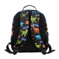 thumbnail image 5 of KUIFORTI Orange Dinosaur Toddler Backpack Boys Girls Kids School Bag with Multiple Organizer Pockets Adjustable Straps for Preschool Kindergarten Back to School Gifts, 5 of 7
