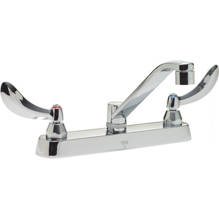 Delta 26C3144 Double Handle 1.5GPM Ceramic Disc Kitchen Faucet - Chrome