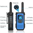thumbnail image 4 of AWANFI Walkie Talkies for Adults 3 Pack, Rechargeable 22 Channel Two Way Long Range Walkie Talkie for Kids Girls Boys, 4 of 7
