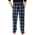 thumbnail image 4 of Conjunto de 3 pantalones de pijama a cuadros para hombre, de felpa, para estar en casa, con bolsillos, de micropolar., 4 of 6