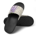 thumbnail image 4 of GZHJMY Stylish Slides for Women Men, Vintage Lavender Soft Flexible Slip-on Sandals Slippers, 4 of 7