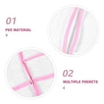 thumbnail image 3 of BRIGHTFUFU Dance Dress Bag Transparent Garment Bag Dust Protection With Pockets For Parents 1Set, 3 of 8