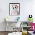 thumbnail image 3 of Stupell Industries Eclectic Flower Crown Dove Black Floating Frame Canvas Art, 17 x 21, by The Prints Vibe, 3 of 8