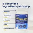 thumbnail image 4 of NativePath Collagen PM Lemon, Sleep Support with Melatonin & Magnesium, Gluten-Free, 20 Servings, 4 of 8