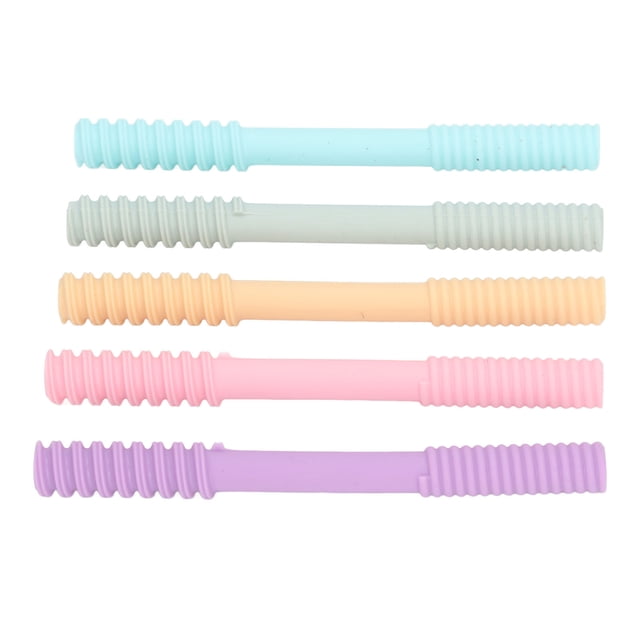 Palitos de dentición para bebés BuyWeek 5 piezas silicona