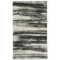 thumbnail image 4 of SAFAVIEH Retro Chantel Abstract Area Rug, Dark Grey/Light Grey, 8' x 8' Round, 4 of 9