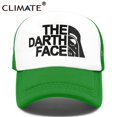 thumbnail image 1 of CLIMATE Darth Trucker Cap Star Cap Men Funny Face Hat Baseball Cap Cool Summer Mesh Net Cap Hat for Men qym unisex, 1 of 2