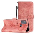 thumbnail image 1 of Compatible with Motorola Moto G50 4G Embossed Butterfly Case with Wallet and Kickstand Cover, 1 of 5
