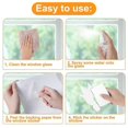 thumbnail image 3 of 16 Pcs Window Bird Anti-collision Stickers, White Window Glass Stickers For Bird Protection, 3 of 5