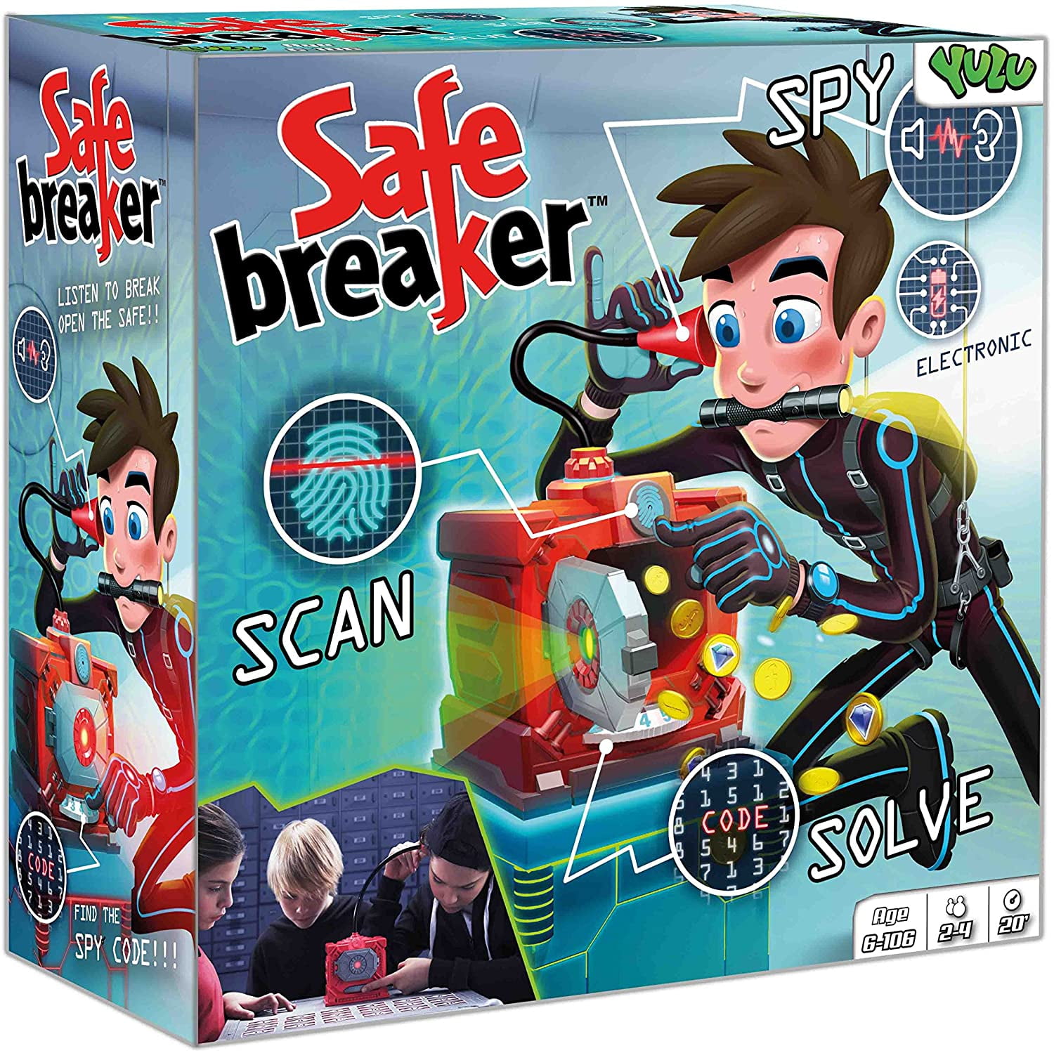 New Safe Breaker Interactive Board Game Electronic Code Game Official 