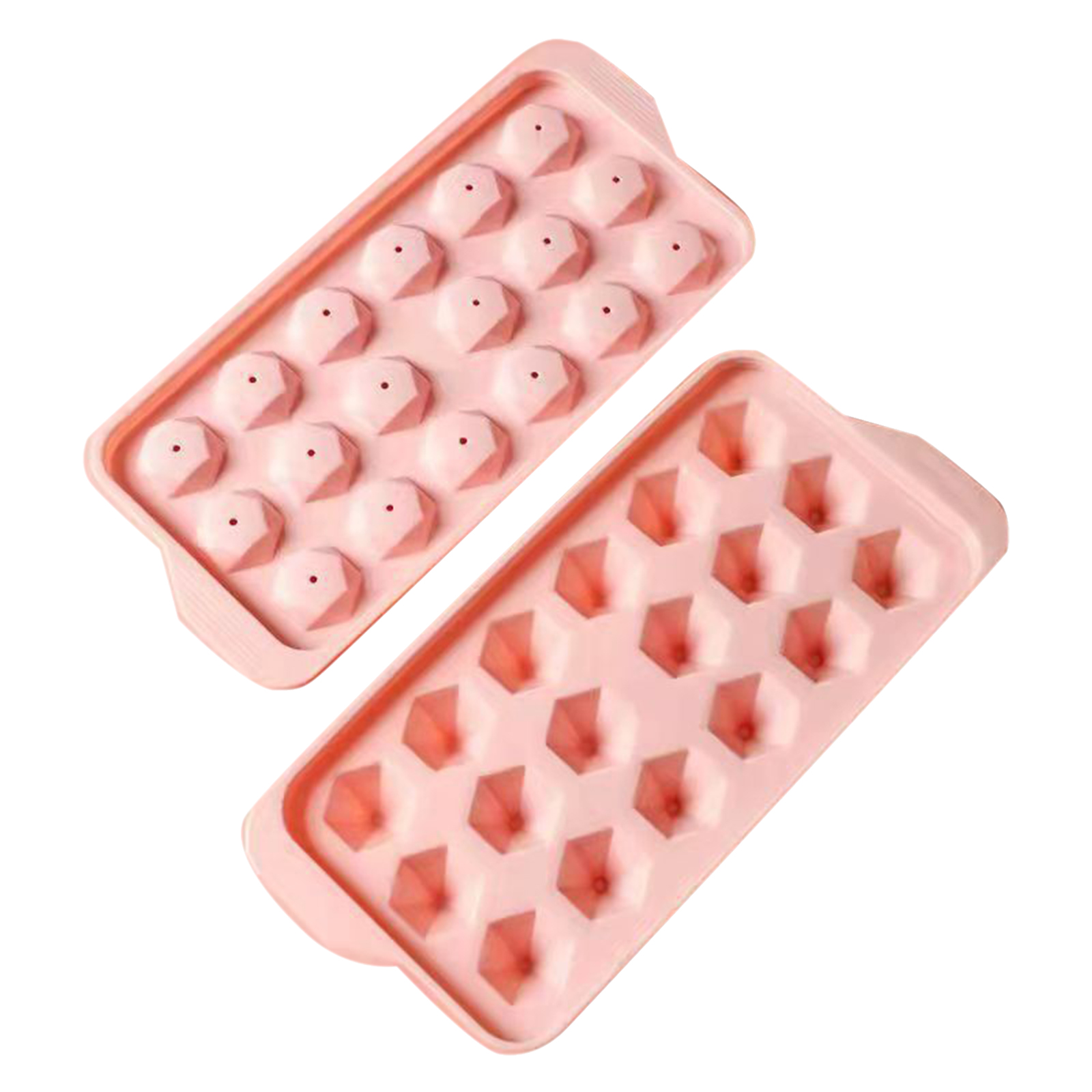 Doolland Round Ice Cube Tray,Ice Ball Maker Mold for Freezer,Mini Cube