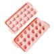 thumbnail image 1 of B-318B cónico Rosa 18 rejilla bola de hielo molde bandeja de hielo producción de alimentos caja de hielo de almacenamiento redondo, 1 of 11
